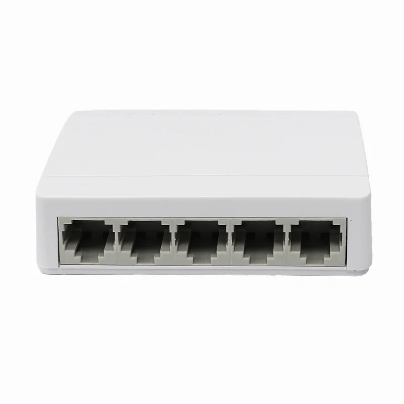 5 Port Gigabit Ethernet Switch 10/100/1000Mbps Desktop Network Switch, Plug & Play, Auto MDI/MDIX, RJ45 LAN Hub for Home Office thumbnail 4
