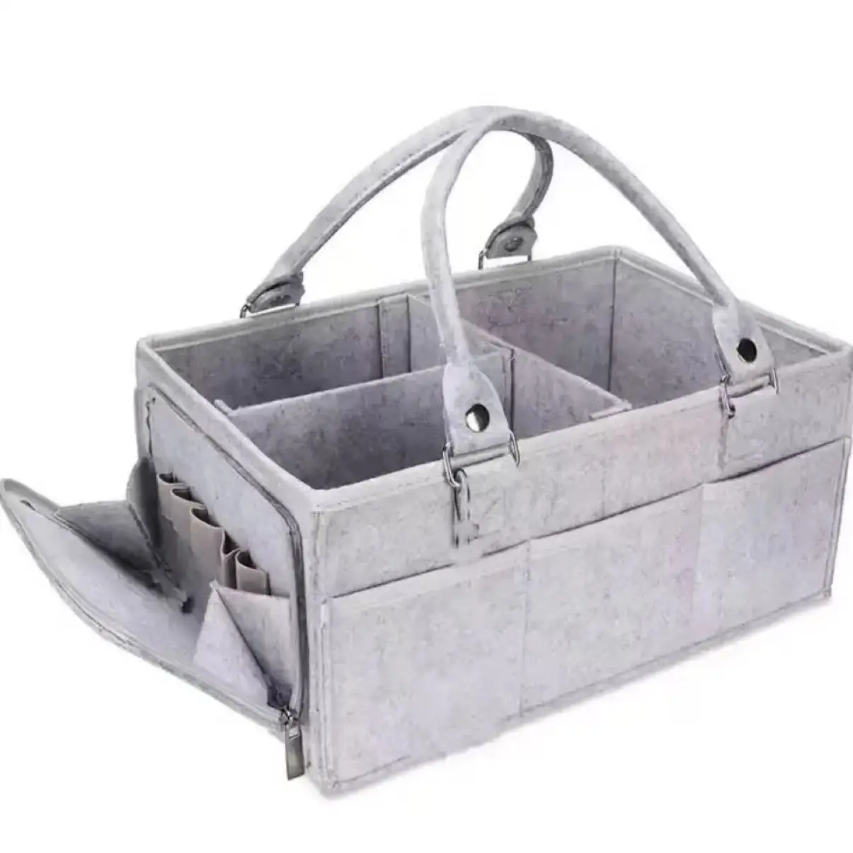 Children's Felt Diaper Storage Bag Baby Miscellaneous Toys Diapers Large Capacity Felt Diaper Bag