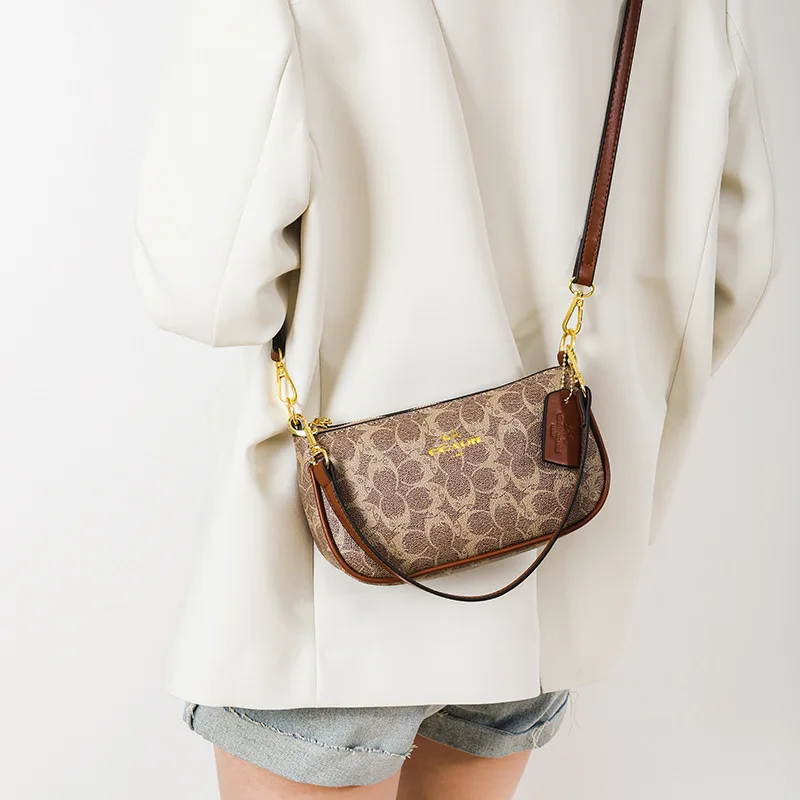 High-End Women's Underarm Shoulder Bag Classic Vintage Ladies Crossbody Handbag Elegant Designer Leather Messenger Bag For Women thumbnail 3