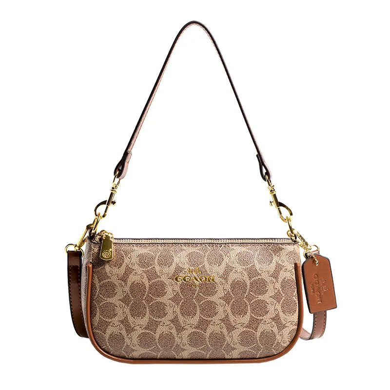 High-End Women's Underarm Shoulder Bag Classic Vintage Ladies Crossbody Handbag Elegant Designer Leather Messenger Bag For Women thumbnail 5