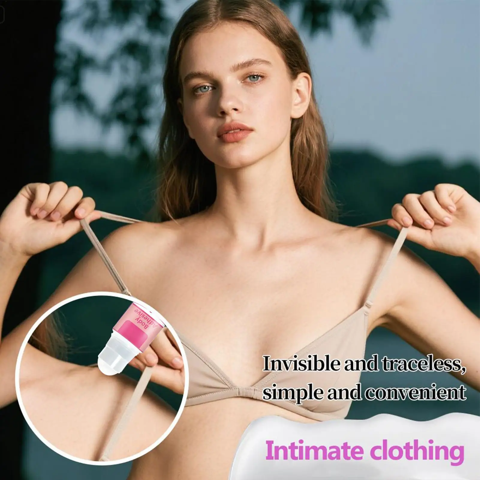 Body Adhesive for Clothing Adhesive Glue for Skin Sweat Resistant Fabric Grip Liquid Fashion Tape for Leotards Bra Straps Socks thumbnail 4
