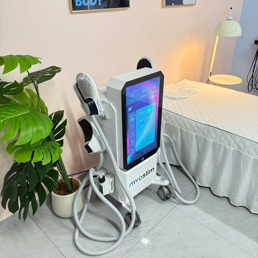 Professional Myoslim EMS Neo Body Sculpt EMS zero Ultra Pro 6500W 4 Handles RF Hi-emt Muscle Stimulate Slimming Machine thumbnail 3