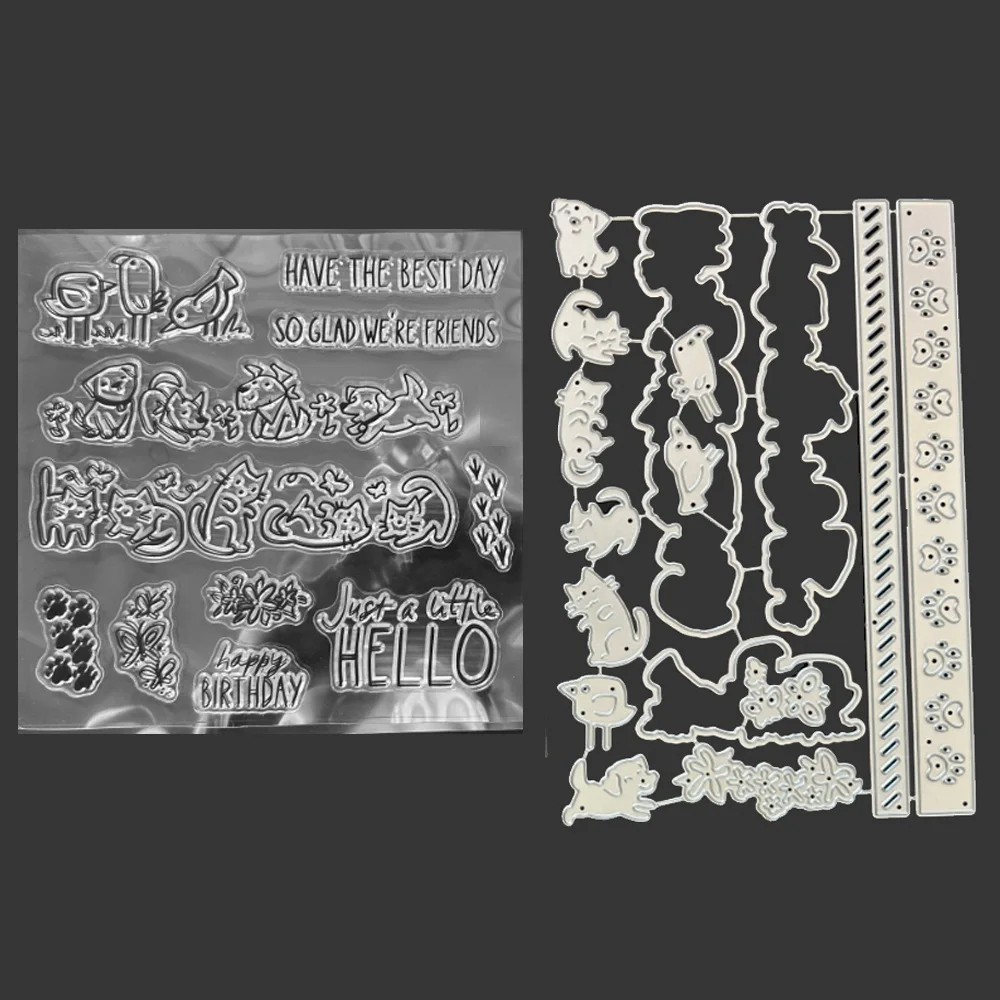 Spring Stamps And Dies 2026 New Arrives For DIY Scrapbooking Supplie Stamping Dies Diary Decora Valentine Stencil Stamps Craft thumbnail 5