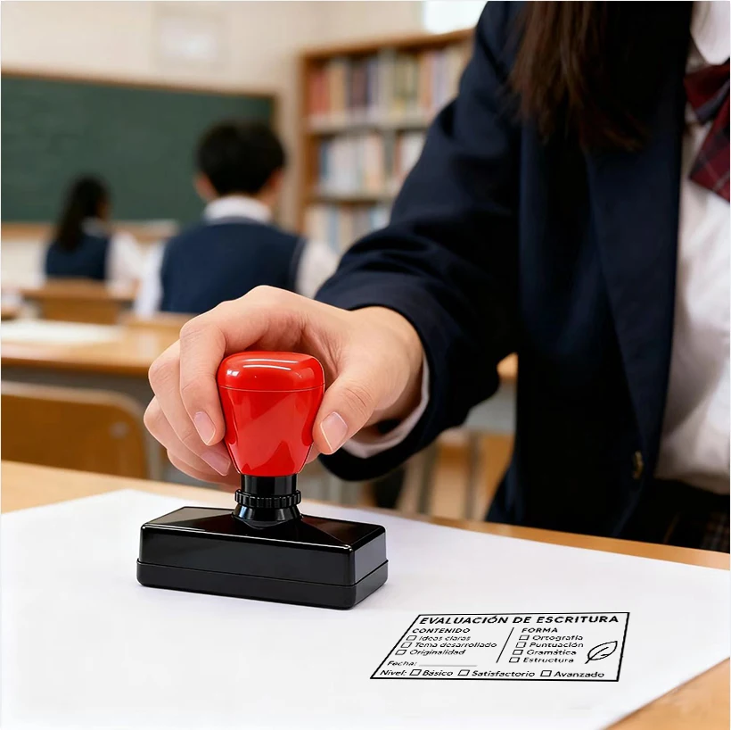 Teacher Stamp Correcting Grading Stamp for Homework Classwork Feedback Comments Stamp for Students educational Teacher gift thumbnail 2