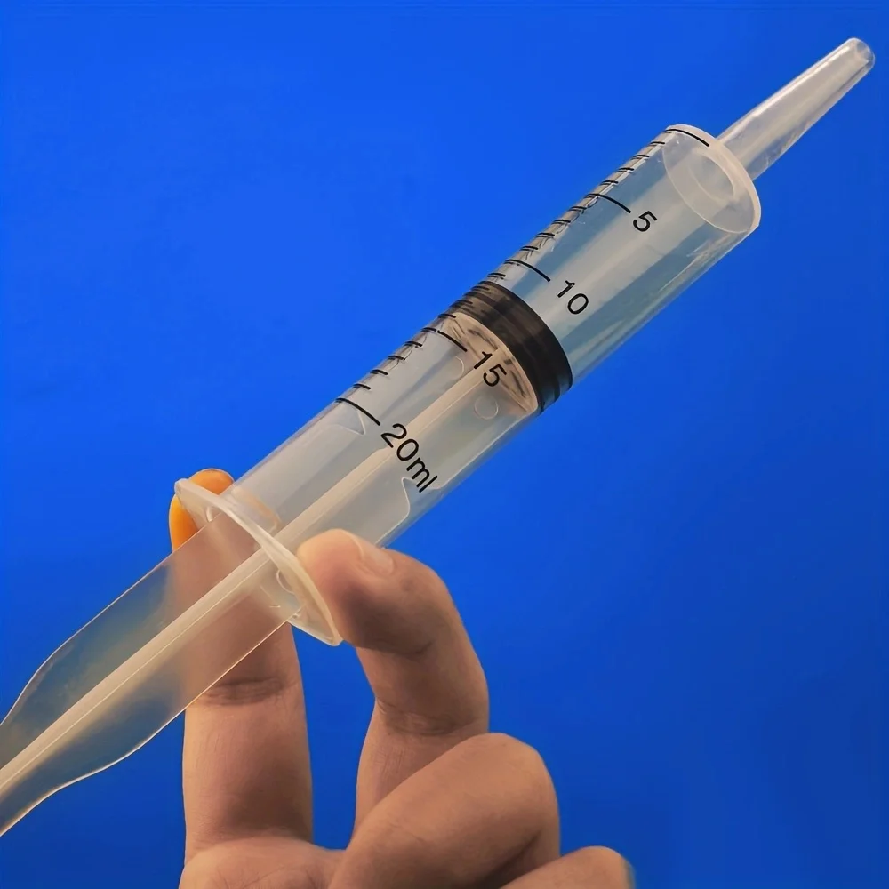 4Pcs Industrial Dispensing Veterinary Syringe for Measuring, Watering, Supplementing, Feeding Pets, Science, and Laboratory Use thumbnail 6