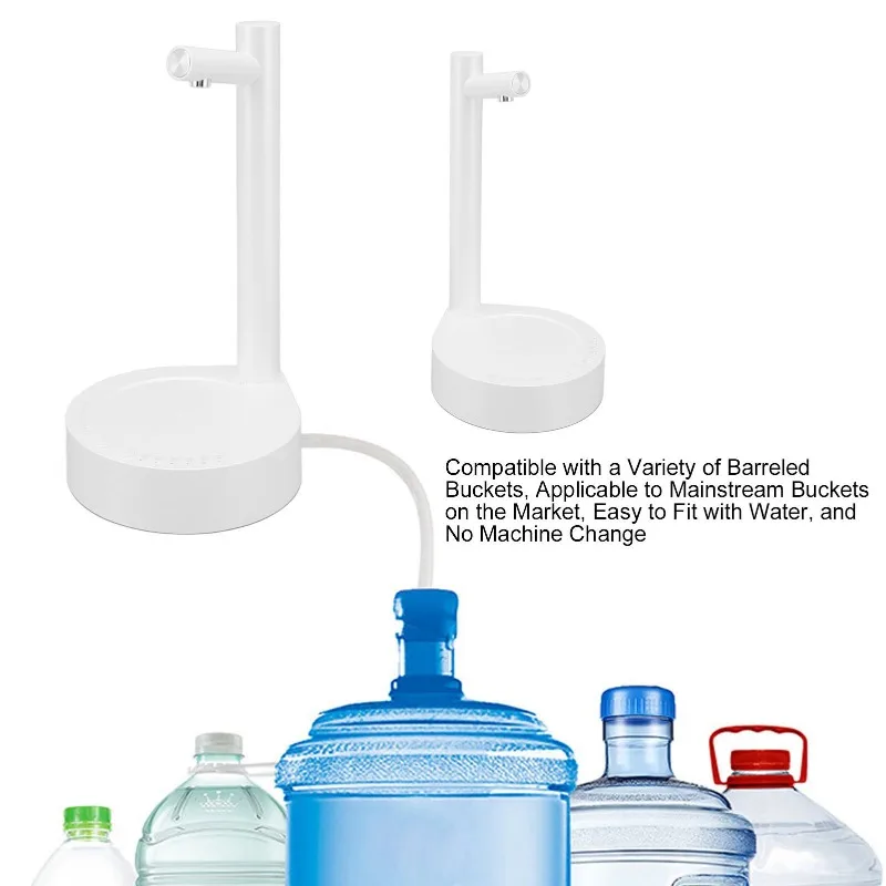 Smart Desktop Electric Water Pump: Wireless Outlet, Portable, 6 Quantitative Water Modes, Adjustable, Low-Noise Safe Material thumbnail 2