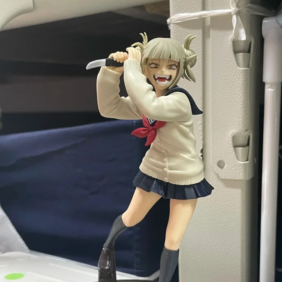 New My Hero Academia Anime Figure Toga Himiko Pvc Large Action Figures Anime Character Gift Collection Series thumbnail 6