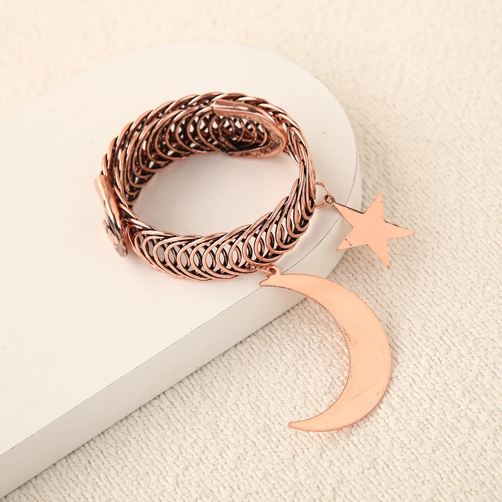Retro Simple Style Star and Moon Curtain Buckle Window Decoration Accessories thumbnail 6