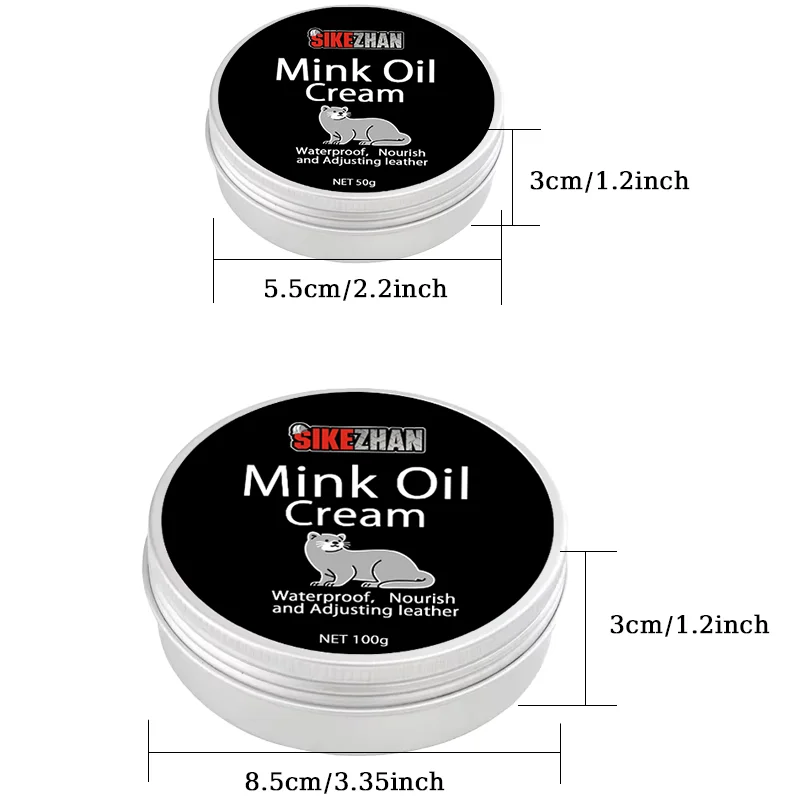Mink Oil Leather Bag Care Cream – Natural Leather Conditioner & Polish, Restore Shine, Waterproof & Protect Handbags, Purses thumbnail 6