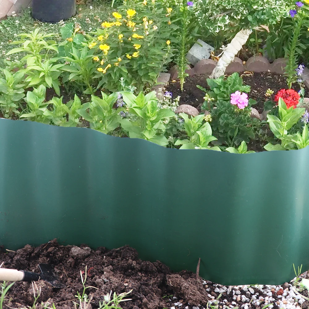 PP Plastic Garden Lawn Fence Border for Outdoor Courtyard Patio Grass Border Isolation Belt Landscape Edges Gardening Supplies thumbnail 5