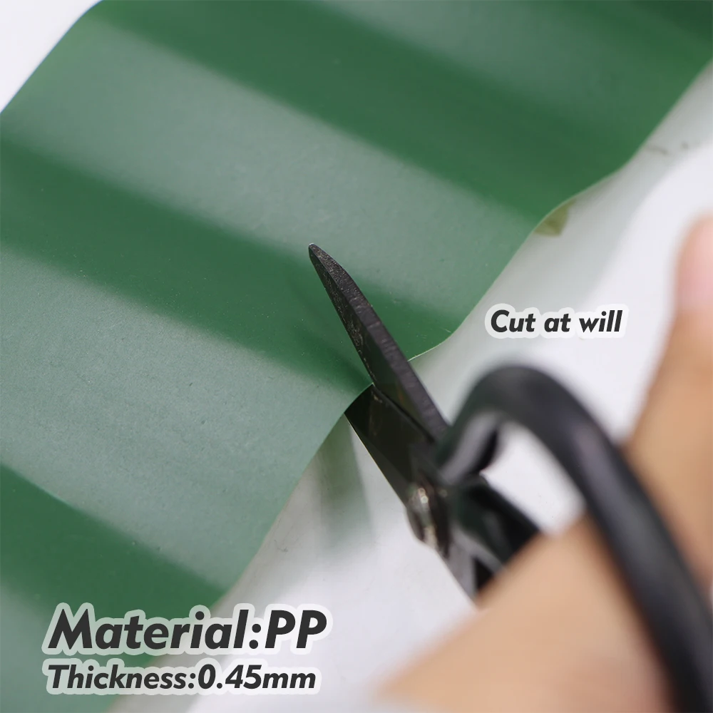 PP Plastic Garden Lawn Fence Border for Outdoor Courtyard Patio Grass Border Isolation Belt Landscape Edges Gardening Supplies thumbnail 4