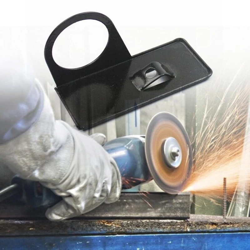 Hand Angle Grinder Base Balance Bracket Adjustable Thickened Steel Holder Cutting Machine Base Diy Woodworking Tools Protection thumbnail 5