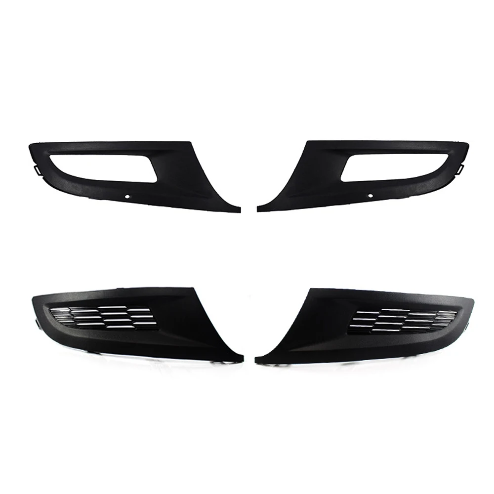 Car Fog Lights Grill Cover Bumper Lower Grille for Volkswagen For Polo 2009 2010 2011 2012 2013 2014 2015 thumbnail 3