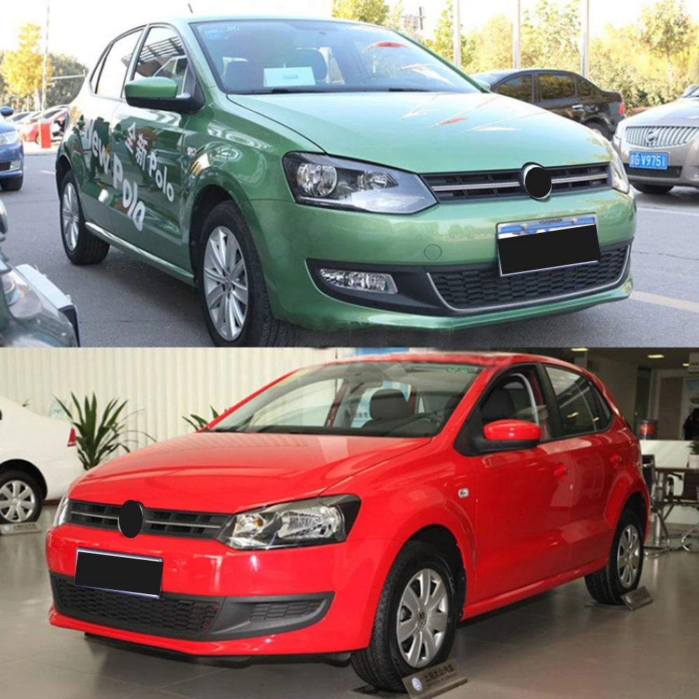 Car Fog Lights Grill Cover Bumper Lower Grille for Volkswagen For Polo 2009 2010 2011 2012 2013 2014 2015 thumbnail 2