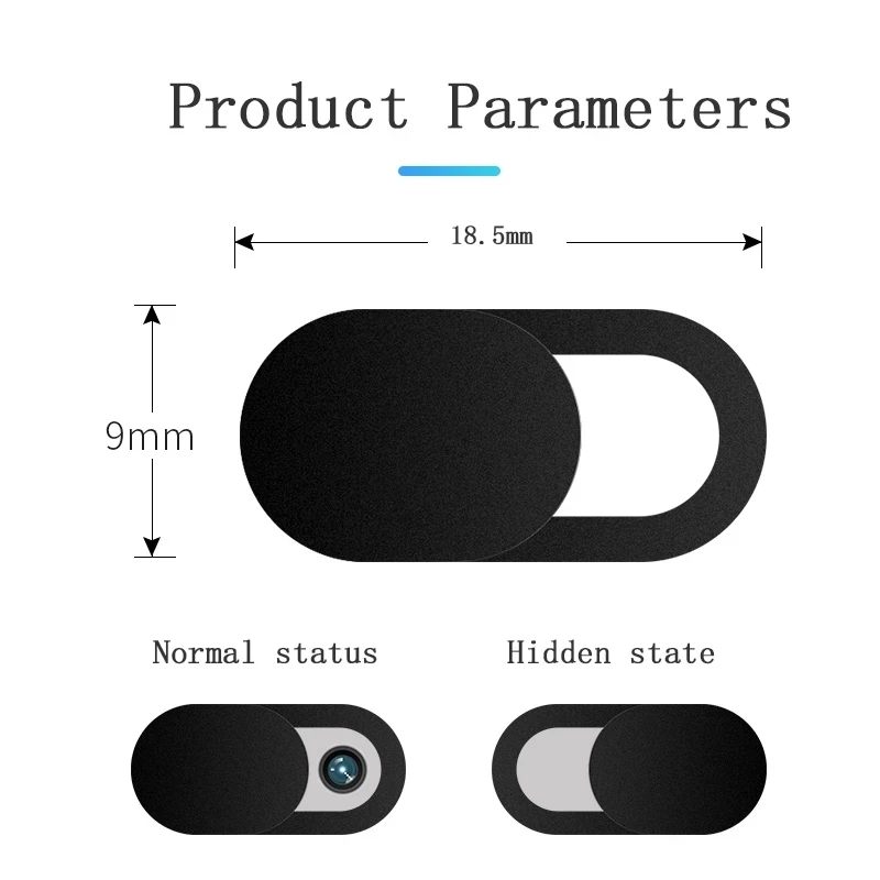 For iPad WeblaptopMacbooktablet Lens Privacy Sticker for Xiaomi iPhone Webcam Cover Universal Mobile Phone Camera Cover thumbnail 2