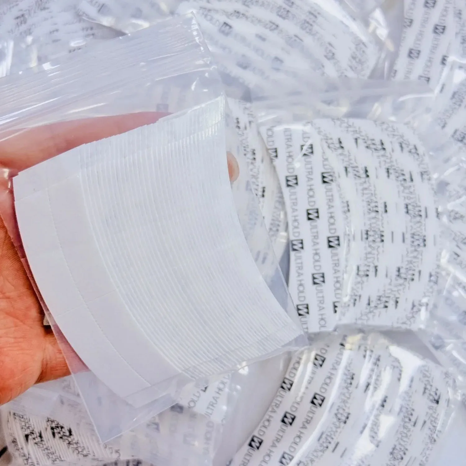 108/72/36PCS Wholesale Walker No Shine Hair System Tape White Double Sided Adhesive Tape for Toupee Wig Hair Pieces thumbnail 6