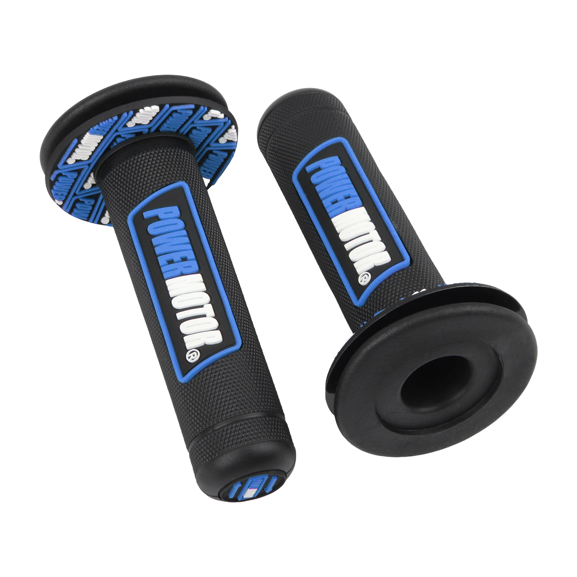 Universal Motorcycle Grips 7/8 In 22mm 24mm Handlebar Protection Accessories Dirt Bike Off-Road Rubber Gel Hand Grip Powermotor thumbnail 5