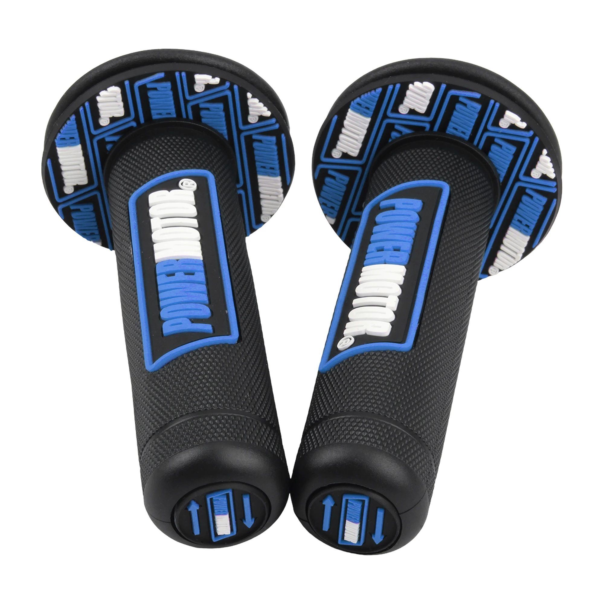 Universal Motorcycle Grips 7/8 In 22mm 24mm Handlebar Protection Accessories Dirt Bike Off-Road Rubber Gel Hand Grip Powermotor thumbnail 4