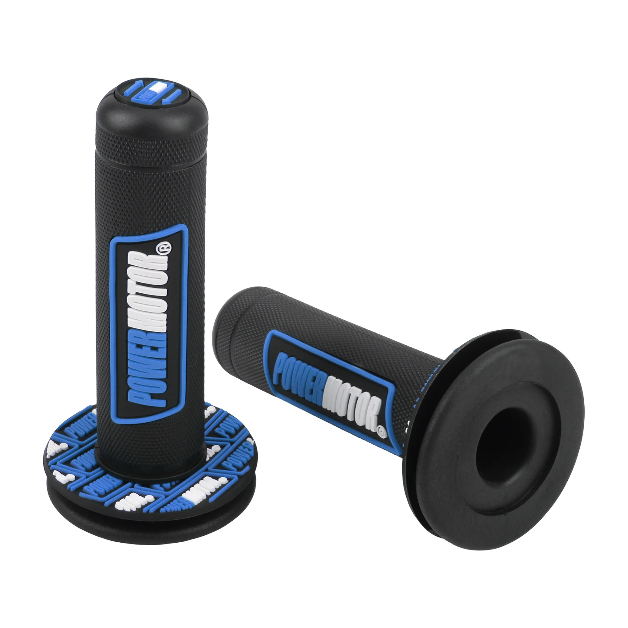 Universal Motorcycle Grips 7/8 In 22mm 24mm Handlebar Protection Accessories Dirt Bike Off-Road Rubber Gel Hand Grip Powermotor thumbnail 6