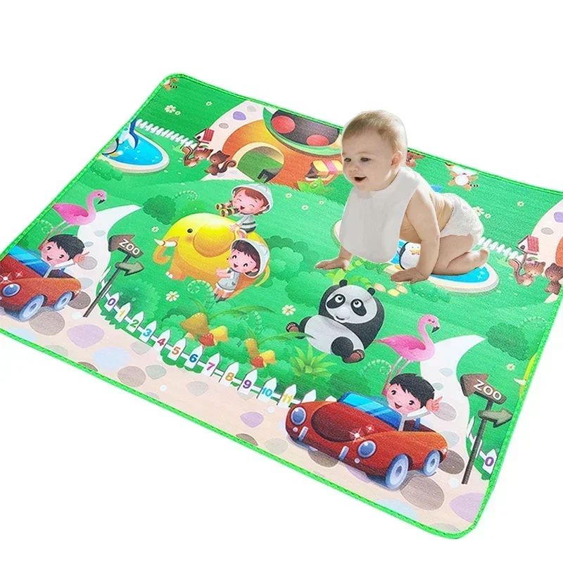 Thickened Foam Outdoor Foam Moisture-proof Floor Mat Folding Crawling Mat for Infants and Children