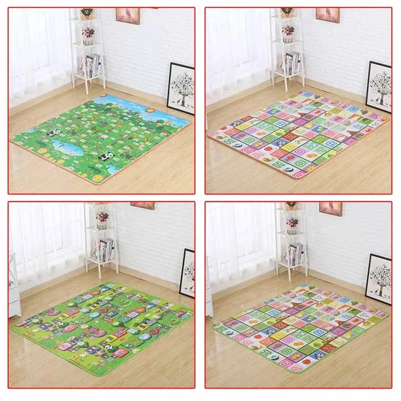 Thickened Foam Outdoor Foam Moisture-proof Floor Mat Folding Crawling Mat for Infants and Children thumbnail 6