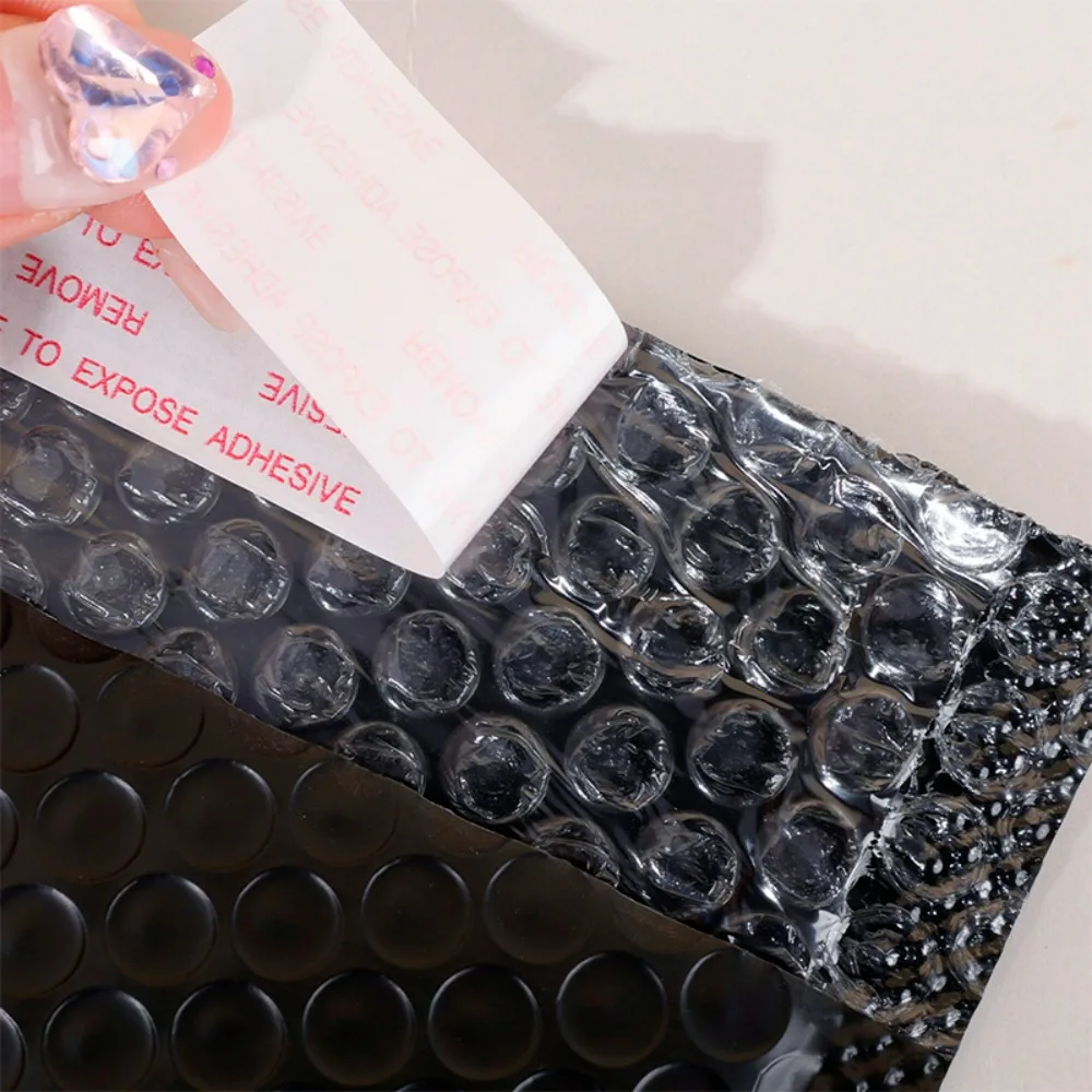 40-10Pack Pink/Black Bubble Envelopes Bags Self Seal Adhesive Padded Bubble Mailers Shockproof Envelopes Mailing Waterproof Bags thumbnail 3