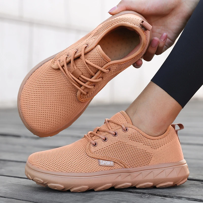 Lightweight Men's Sports Shoes with Wide Foot Mesh and Quick Drying Design, Breathable Outdoor Hiking Shoes for Women Trainers thumbnail 5