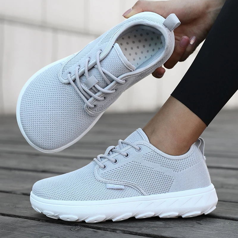 Lightweight Men's Sports Shoes with Wide Foot Mesh and Quick Drying Design, Breathable Outdoor Hiking Shoes for Women Trainers thumbnail 3