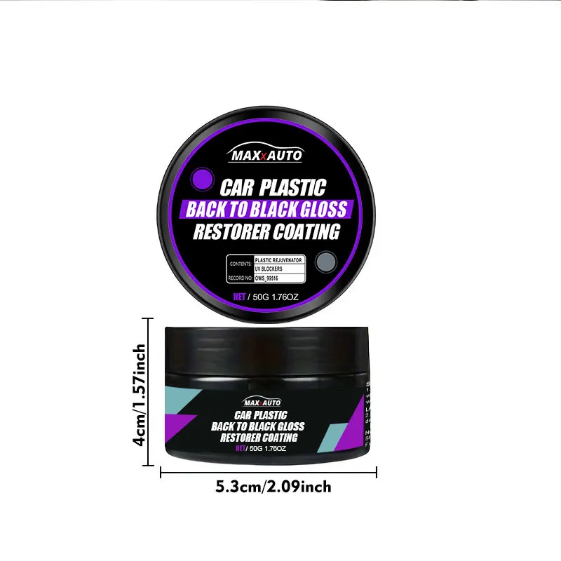 Motorcycle Plastic Restorer Scratch Repair Car Cleaning Products Auto Polish And Repair Coating Renovator For Car Detailing thumbnail 5