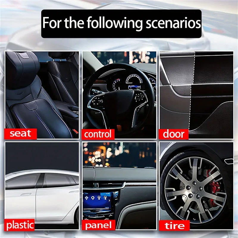 Motorcycle Plastic Restorer Scratch Repair Car Cleaning Products Auto Polish And Repair Coating Renovator For Car Detailing thumbnail 3