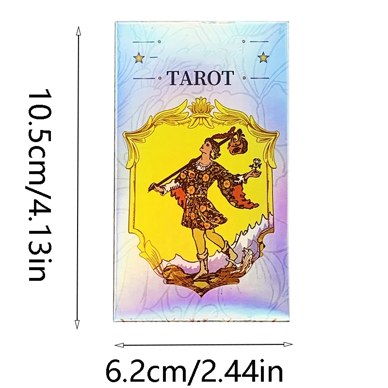 Tarot Oracle 78pcs Specially Designed Cards Family Entertainment Fate Divination Card Game ,Holiday Games, Christmas Gifts thumbnail 6
