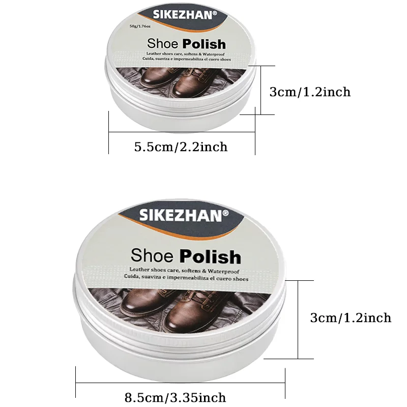 Leather Shoe Polish Cream – Shoe Care Balm To Restore Shine, Soften & Waterproof Leather Shoes and Boots thumbnail 6