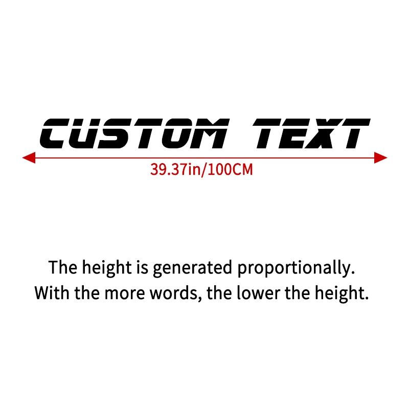 1PC Custom Car Stickers Auto Windshield Body Self-Adhesive Waterproof Personalized Boat Vinyl Decal thumbnail 3