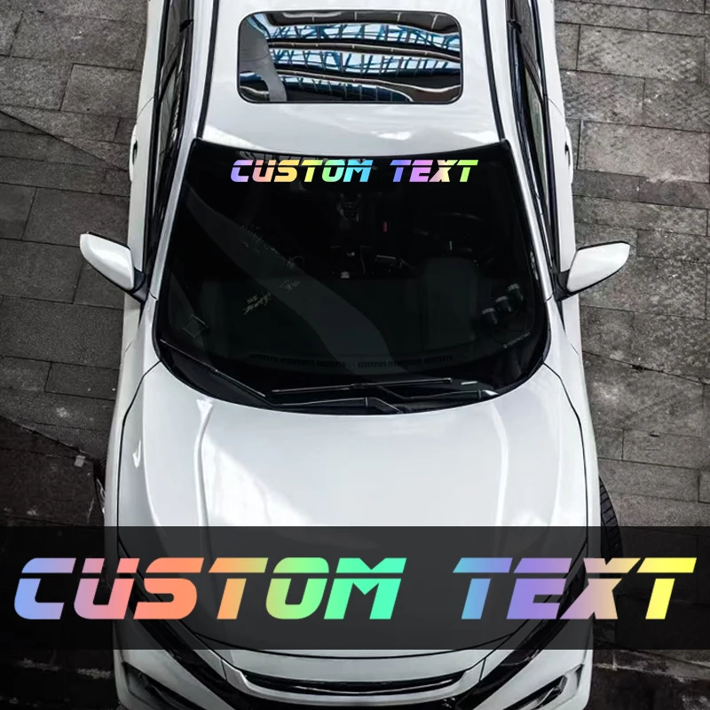 1PC Custom Car Stickers Auto Windshield Body Self-Adhesive Waterproof Personalized Boat Vinyl Decal thumbnail 5