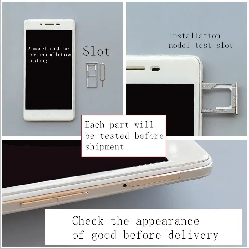 SIM Card Adapter Tray chip slot drawer Holder For Motolola Moto G56 XT2529-1 tray slot sim card tray MOTOG56 SD card tray thumbnail 4