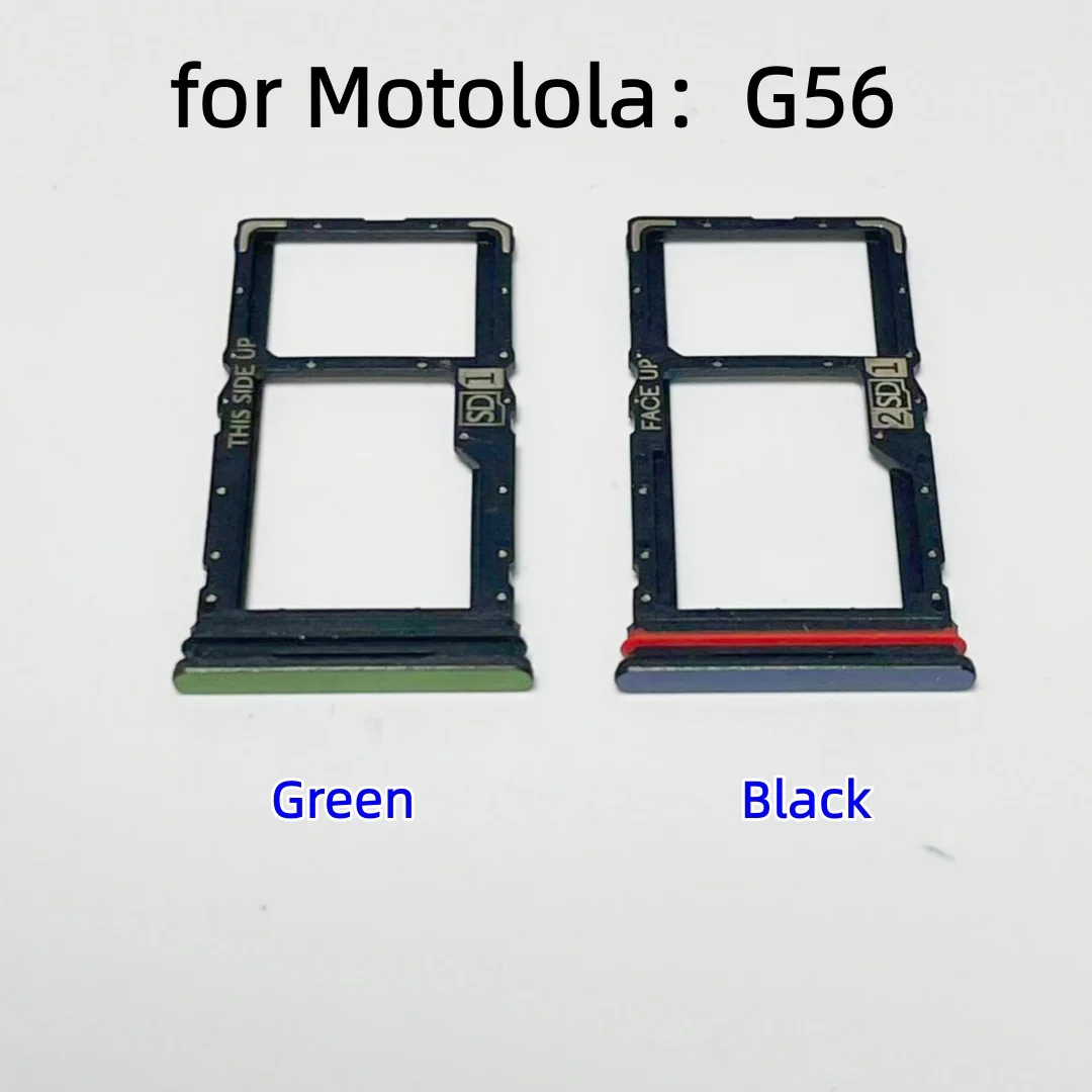 SIM Card Adapter Tray chip slot drawer Holder For Motolola Moto G56 XT2529-1 tray slot sim card tray MOTOG56 SD card tray thumbnail 2