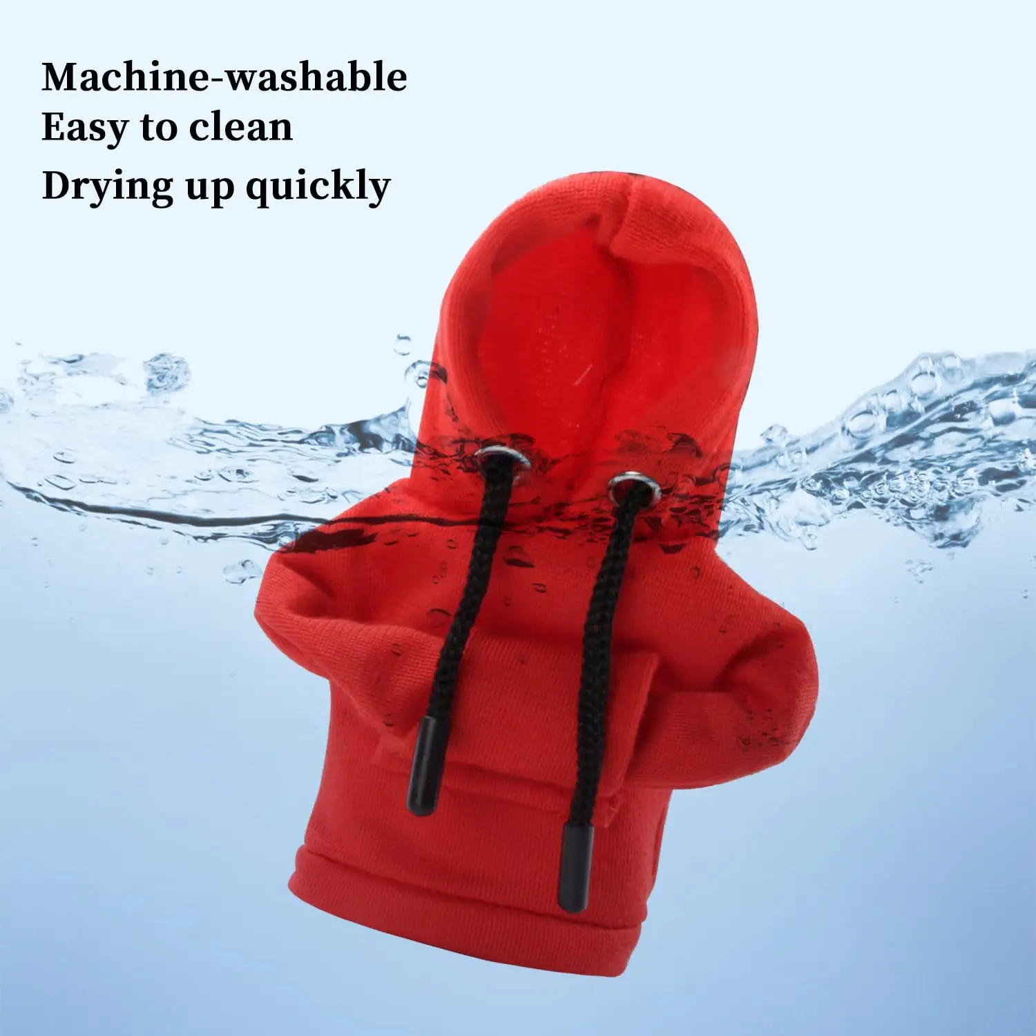 Car Gear Lever Cover Lever Small Hoodie Hoodie Creative Shift Lever Hoodie Gear Lever Handle Cover Lever Clothing Cover Car thumbnail 6