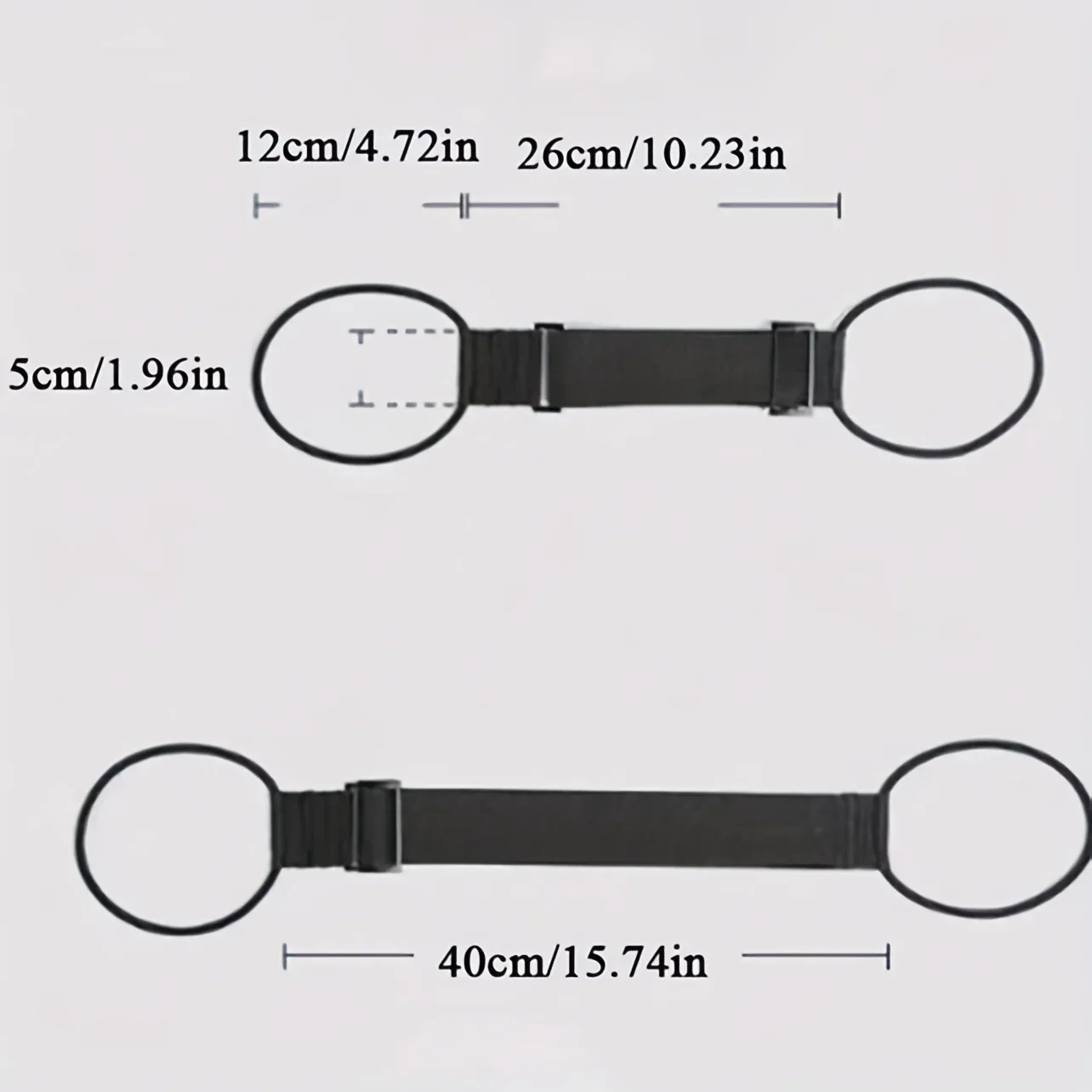 Luggage Fixed Straps, Suitcases with Elastic Cords, Bundling Straps Versatile Reusable Strap, Travel Simple Suitcase Accessories thumbnail 6