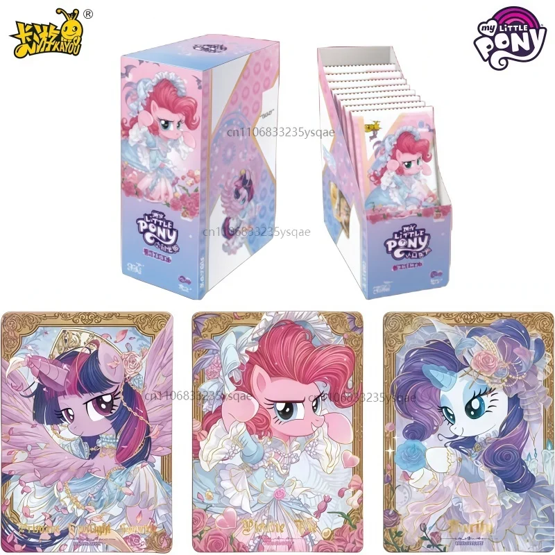 KAYOU Genuine My Little Pony Card Huiyue 9 SC Zhi Zhen Jing Huan Ka Animation Cartoon Game Collection Card Peripheral Toy Gift