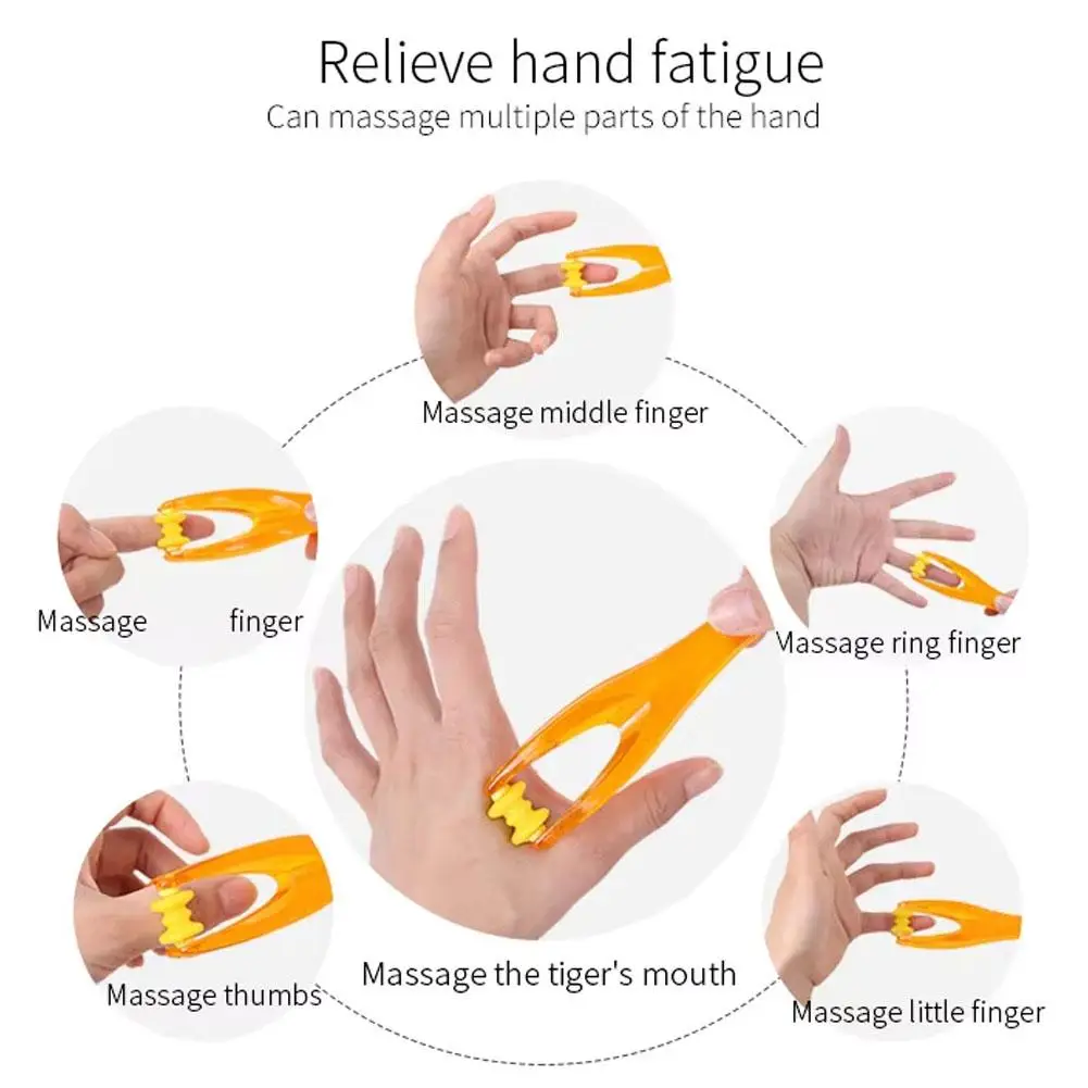 Hand Finger Joint Roller Massager Muscle Relaxation & Blood Circulation Hand Slimming Health Care Mini Massage Tool thumbnail 6