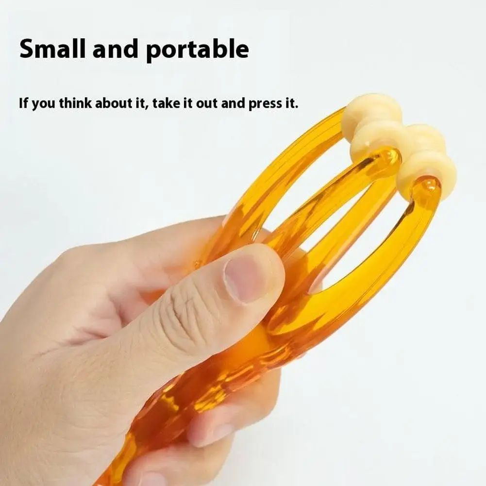 Hand Finger Joint Roller Massager Muscle Relaxation & Blood Circulation Hand Slimming Health Care Mini Massage Tool thumbnail 2