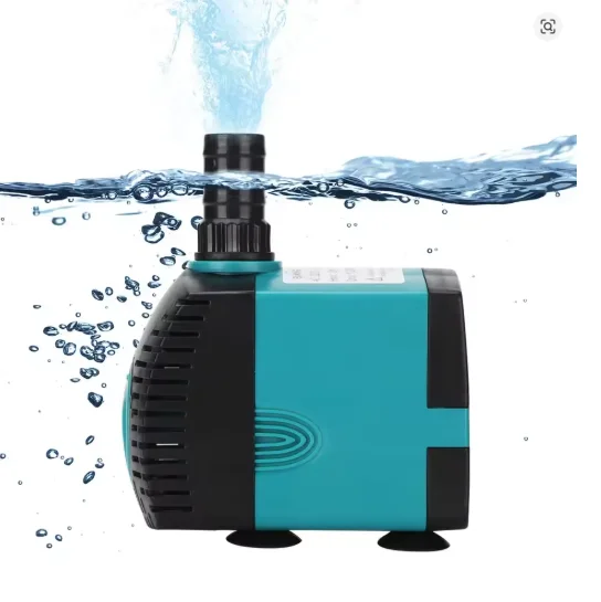 Fish Tank Fountain Energy-saving Aquarium Pump Ultra-Quiet Filter Fish Pond EU Plug 3/10/25/35/50/60W Submersible Water Pump thumbnail 3