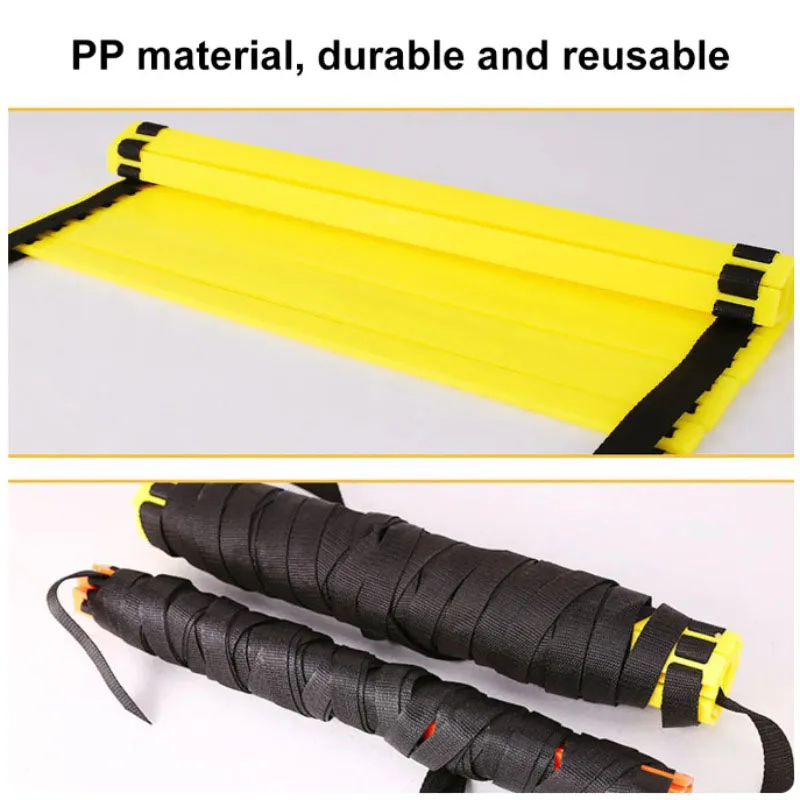 Training Rope Ladder Children's Physical Fitness Training Agility Ladder Speed and Physical Fitness Training Home Jumping Grid thumbnail 5