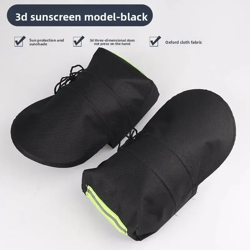 Motorcycle Handlebar Muffs Waterproof Windproof Hand Covers for All Weather Riding Sun Protection Bike Handlebar Gloves Winter thumbnail 6