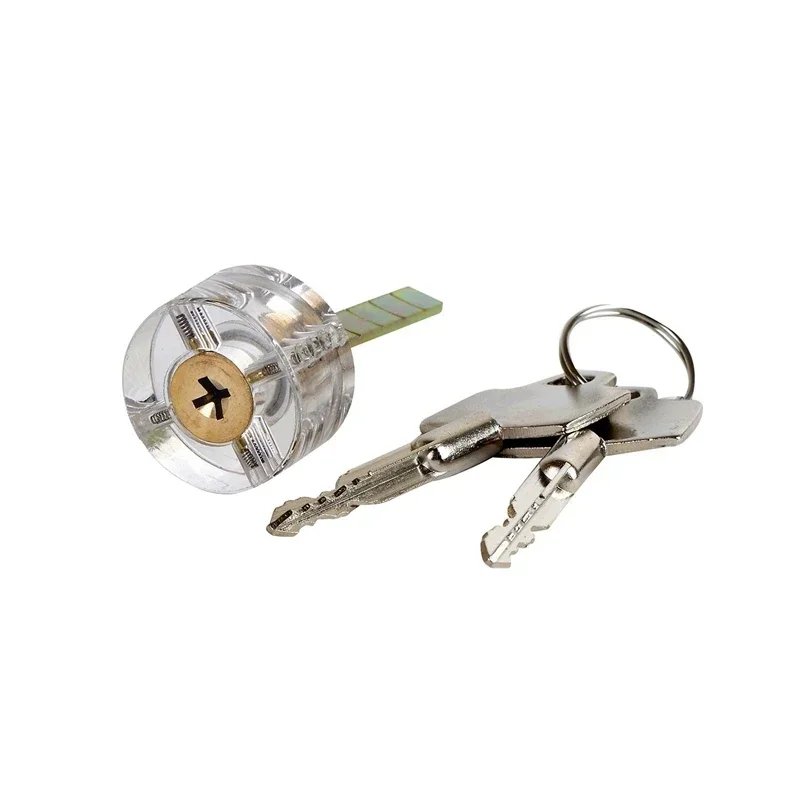 10 kinds multi-pal Transparent locks Practice Locksmith Training Tools Visible Lock Pick Sets thumbnail 5