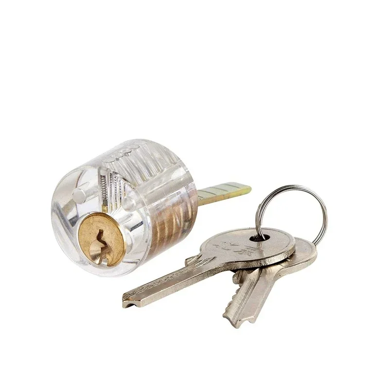 10 kinds multi-pal Transparent locks Practice Locksmith Training Tools Visible Lock Pick Sets thumbnail 6