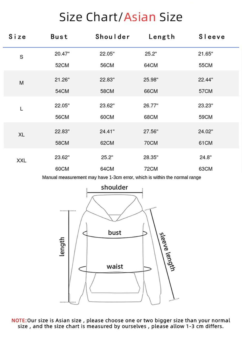 Casual Womens Hoodies Faith Over Fear Letter Printing Sweatshirts Fleece Warm Comfortable Pocket Pullovers Autumn Streetwear thumbnail 6