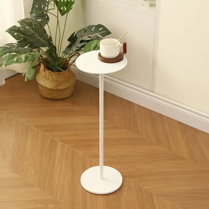 Nordic Style Side Table Scandinavian Coffee Small Round Sofa Living Room Accent Compact Furniture Apartments Minimalist Bedside thumbnail 3