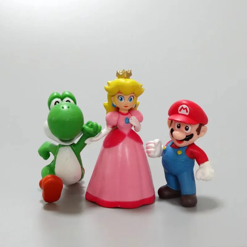 6 Mario SuperMario Dinosaur Doll Handmade Models Cake Decorations thumbnail 4