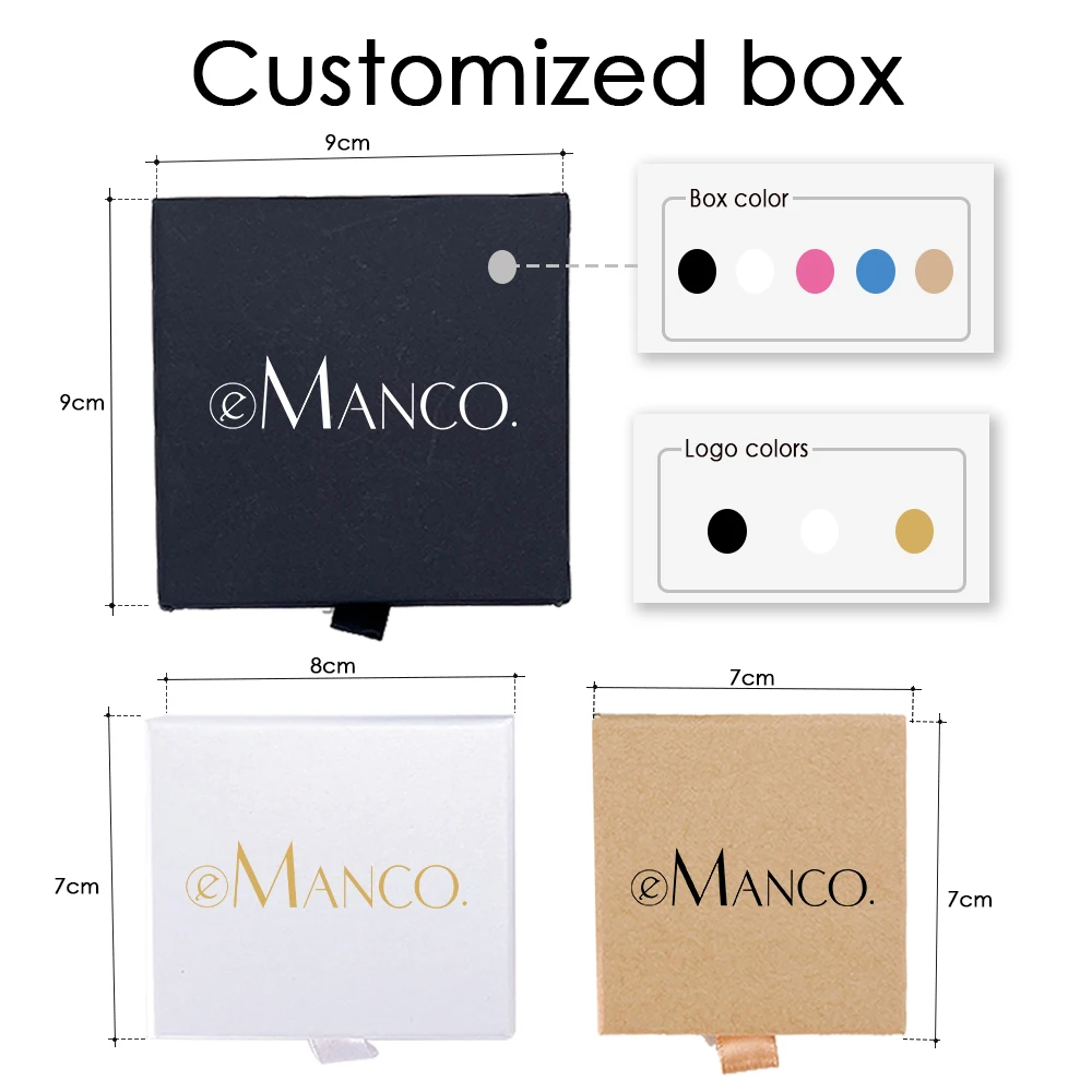 eManco (Customized Logo Box) 1.7CM Gift Box for Amazon Support Wholesale and Direct Shipping Contact Seller Factory Direct thumbnail 2